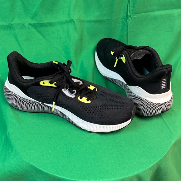 Under Armour Shoes - Under Armor Women’s Black and Yellow Athletic Shoes